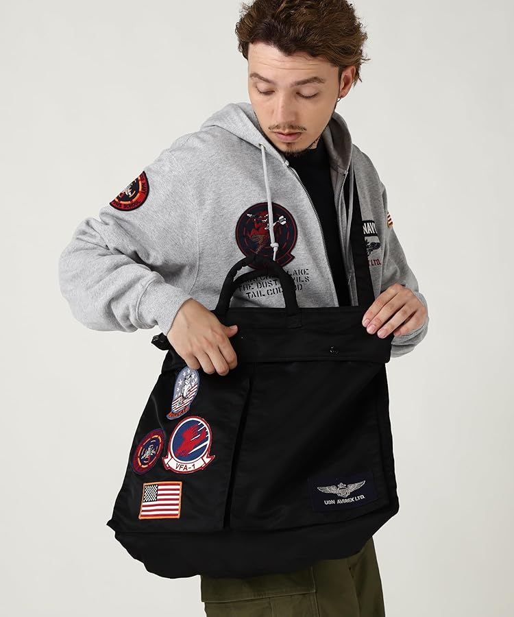 Amazon.co.jp: [Avirex] [アヴィレックス] TOP GUN HELMET BAG/トップ